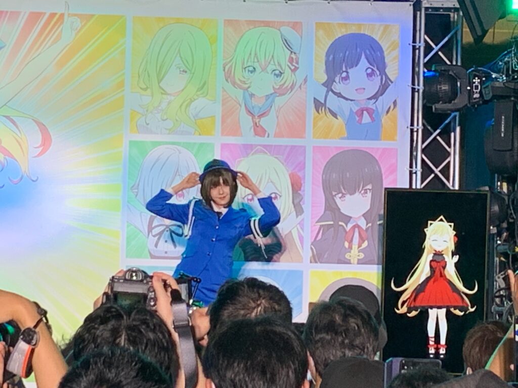 『邪神ちゃんフェス（通称：邪フェス）』でしょこらは橘芽依のコスプレで登場