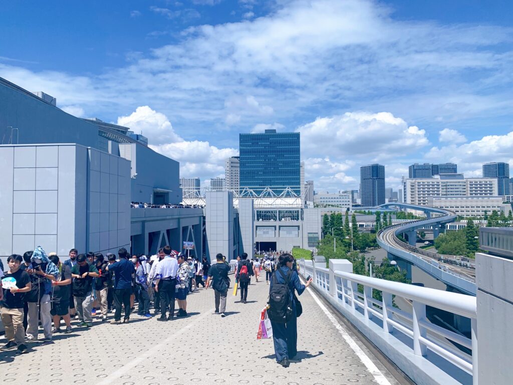 ビッグサイトは南館と東館が遠すぎる